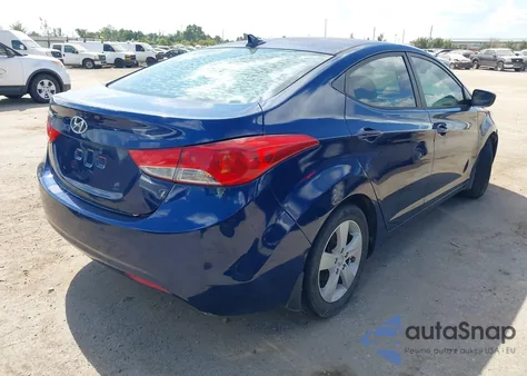2013 Hyundai Elantra Gls from USA, damaged, VIN KMHDH4AE3DU873926